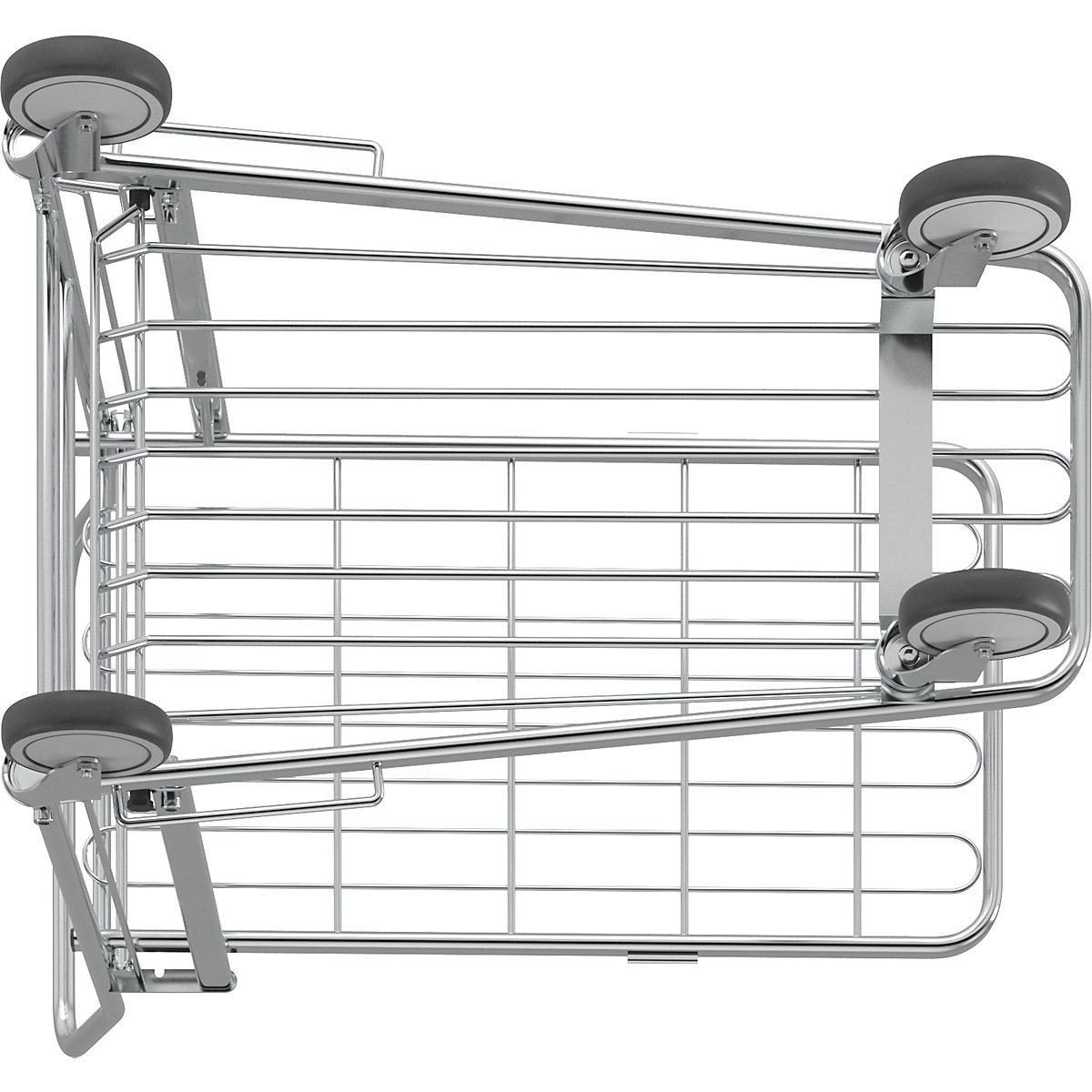 Shopping trolley, zinc plated – Kongamek (Product illustration 21)-20