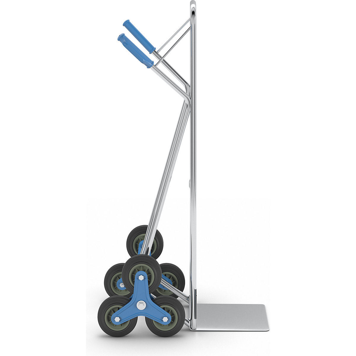 Aluminium stair climbing truck – eurokraft basic (Product illustration 4)-3