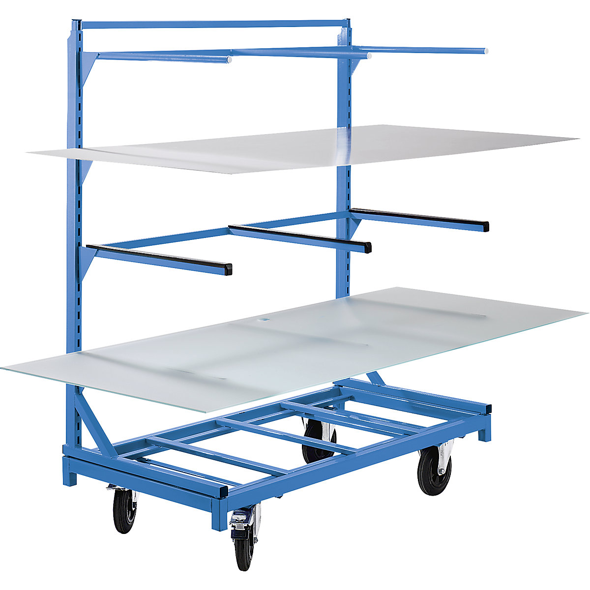 Cantilever shelf trolley – eurokraft pro (Product illustration 4)-3