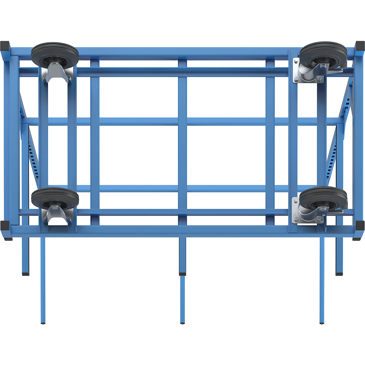 Cantilever shelf trolley – eurokraft pro (Product illustration 2)-1