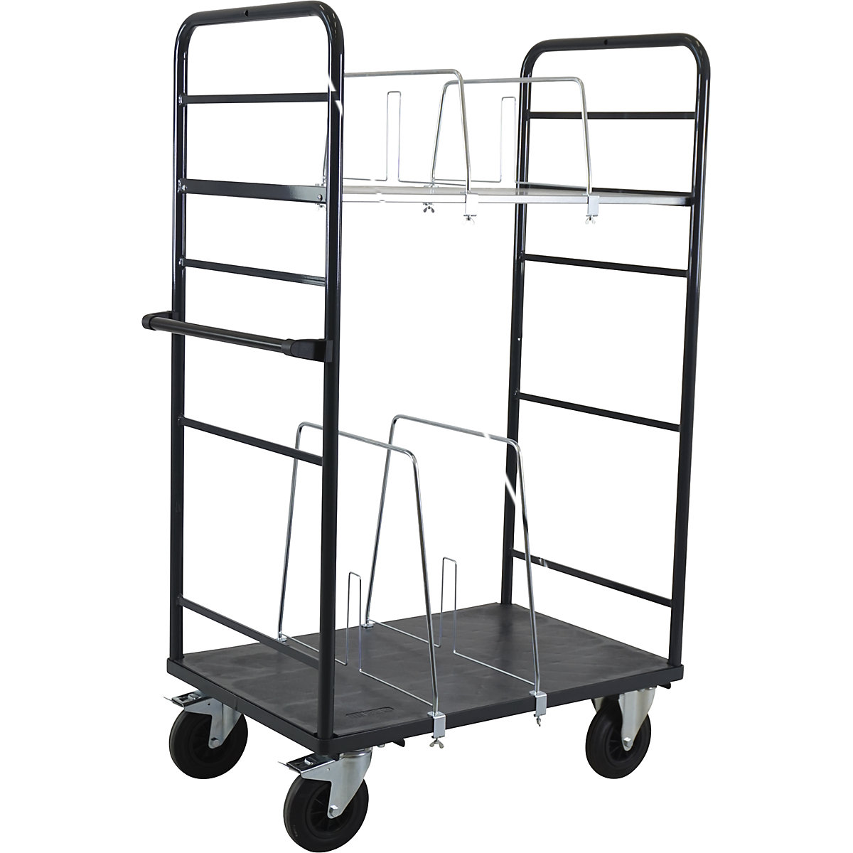 Cardboard box trolley