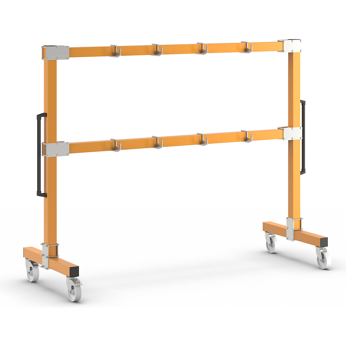Lifting sling rack – eurokraft pro, mobile, length 2500 mm-12