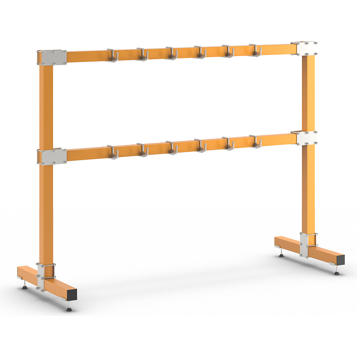 Lifting sling rack – eurokraft pro, stationary, length 2500 mm-1