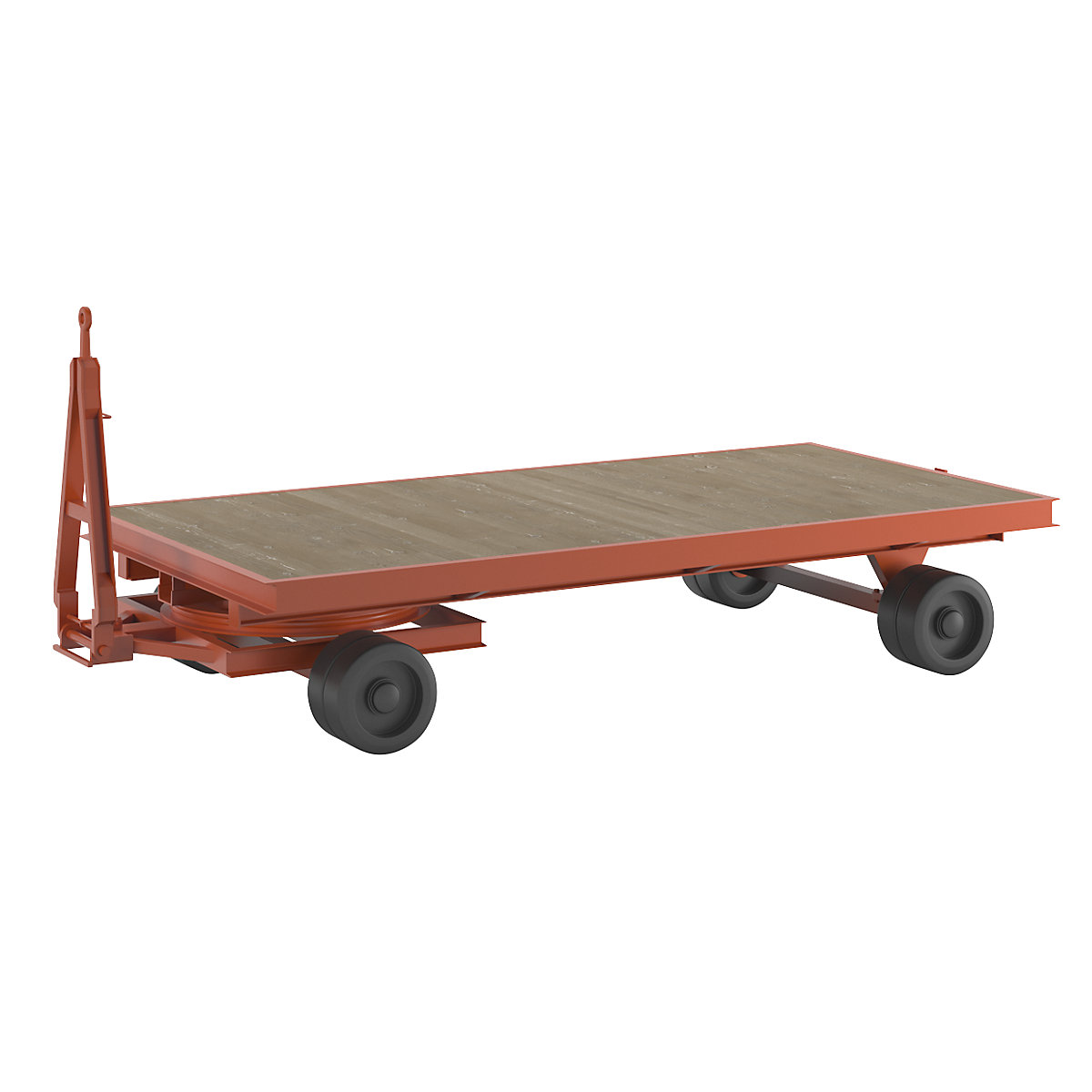 Heavy goods trailer, 10 t, turntable steering, platform 3.2 x 1.6 m-1