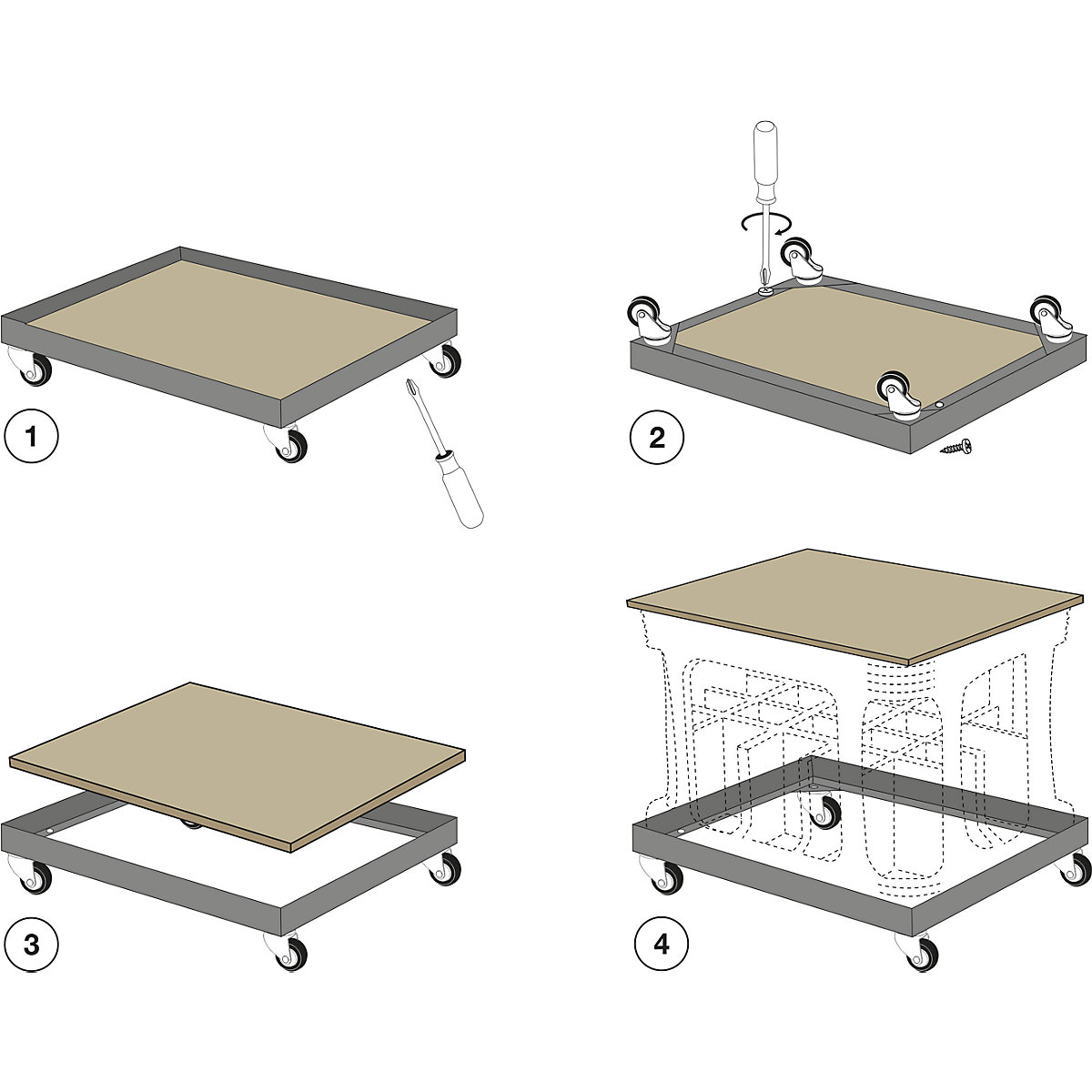 BOTTLE BUTLER transport dolly – Wagner (Product illustration 18)-17