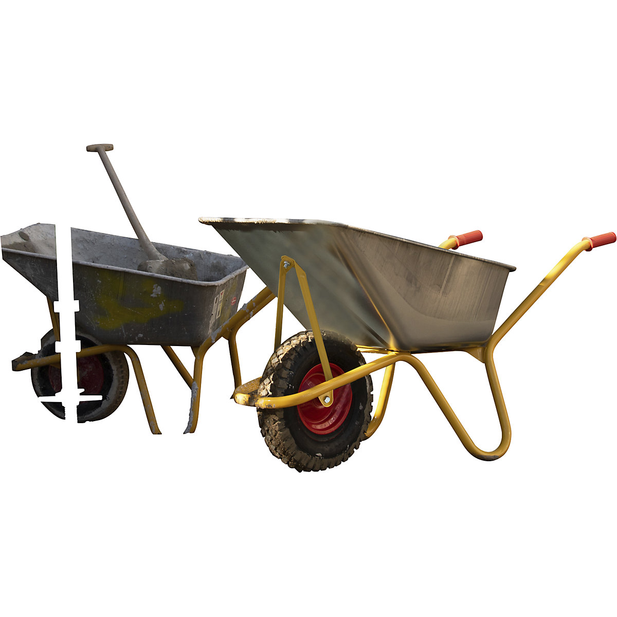 BC 1100 heavy duty wheelbarrow – Ravendo (Product illustration 2)-1