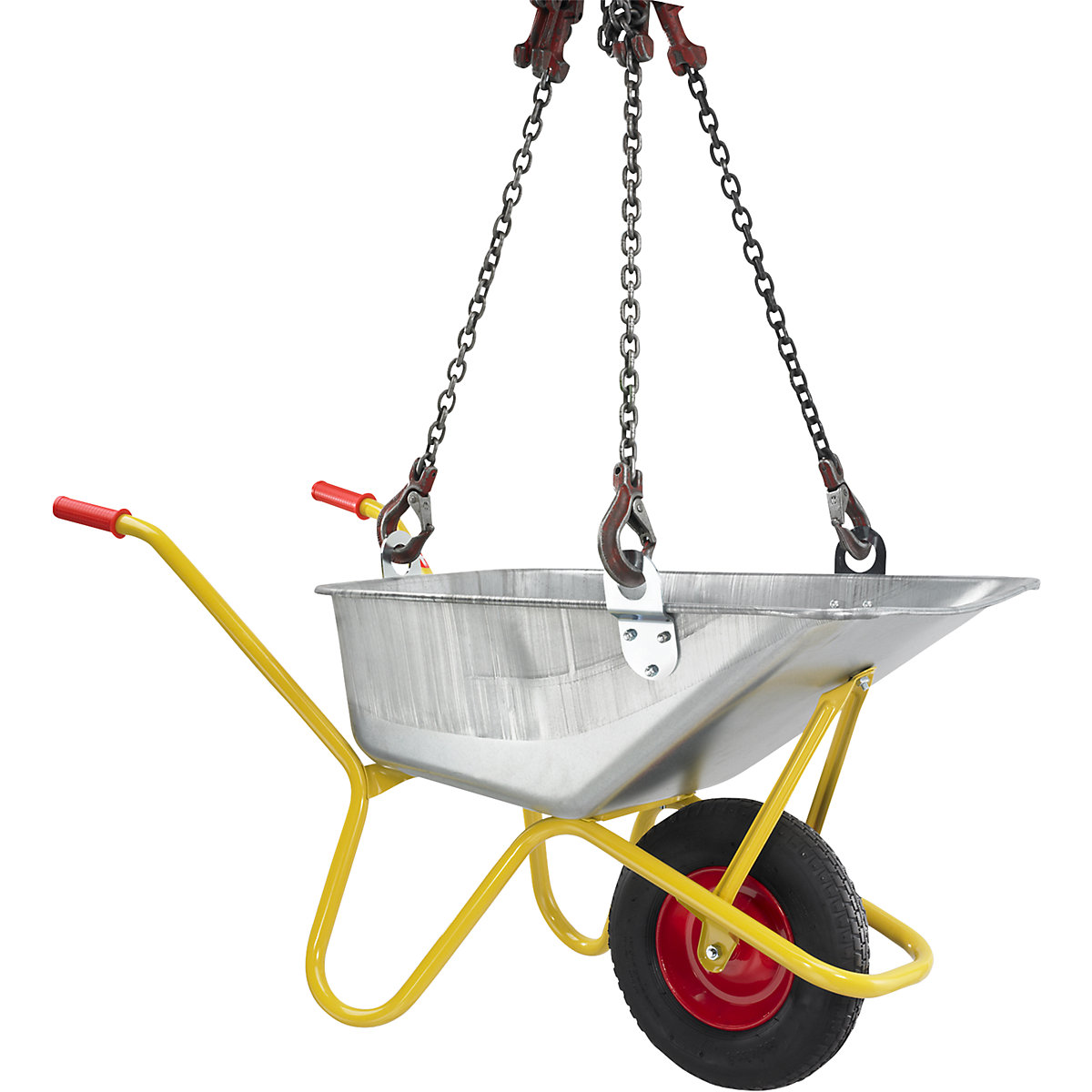 BC 1100 heavy duty wheelbarrow – Ravendo (Product illustration 2)-1