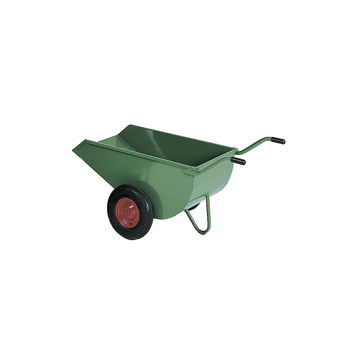 Container cart, LxWxH 1590 x 860 x 640 mm, solid rubber tyres, 250 l-2