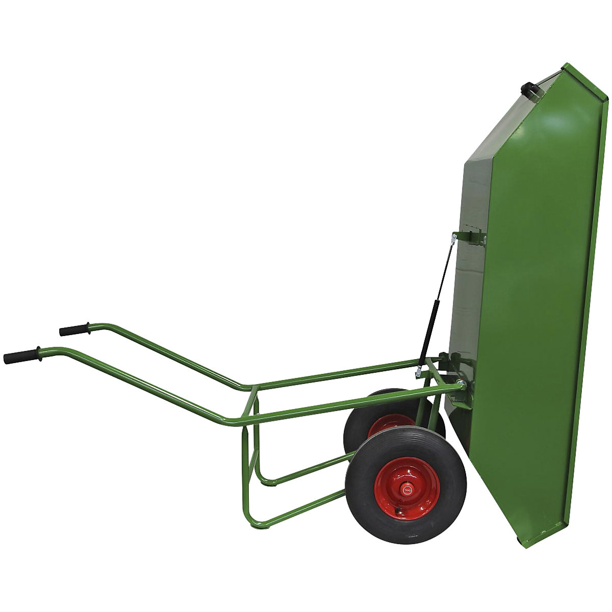 Tipping wheelbarrow, powder coated (Product illustration 4)-3