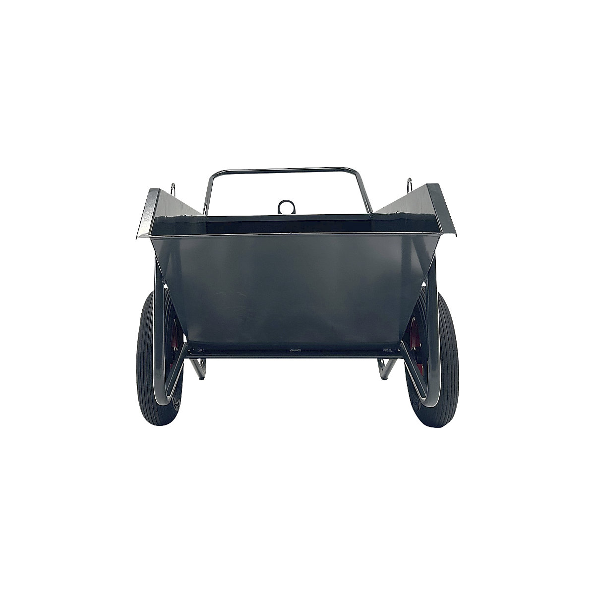Tipping wheelbarrow with four skids (Product illustration 7)-6