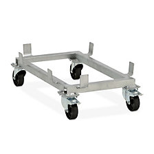 Dolly for rectangular GRP containers