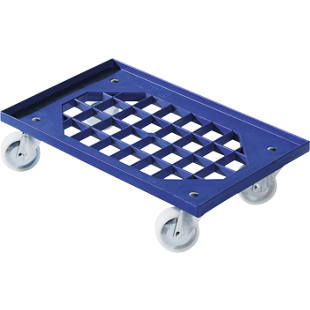 Transport dolly made of ABS plastic