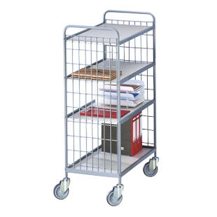 Office shelf trolley
