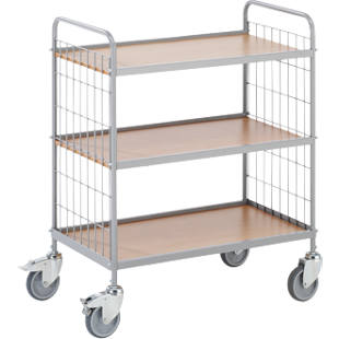 Office shelf trolley