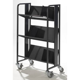 Steel file trolley