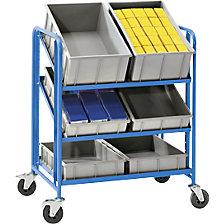 Euro container shelf truck