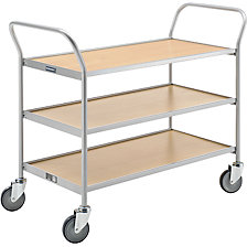 with 4 swivel castors