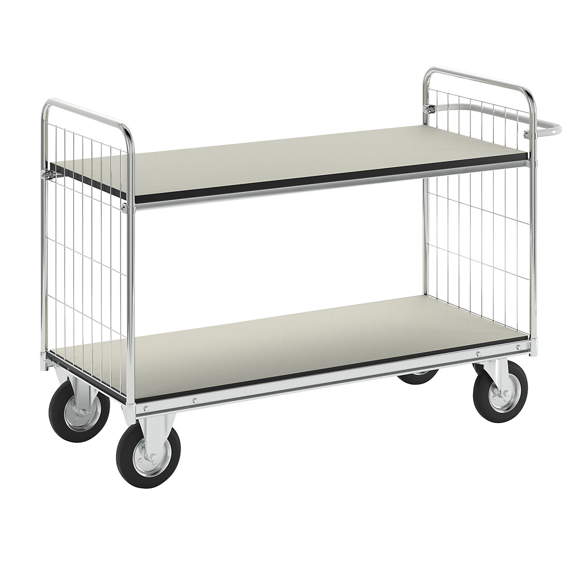 ESD-etagewagen SERIE 300 – HelgeNyberg, 2 etages, l x b x h = 1590 x 650 x 1070 mm-3
