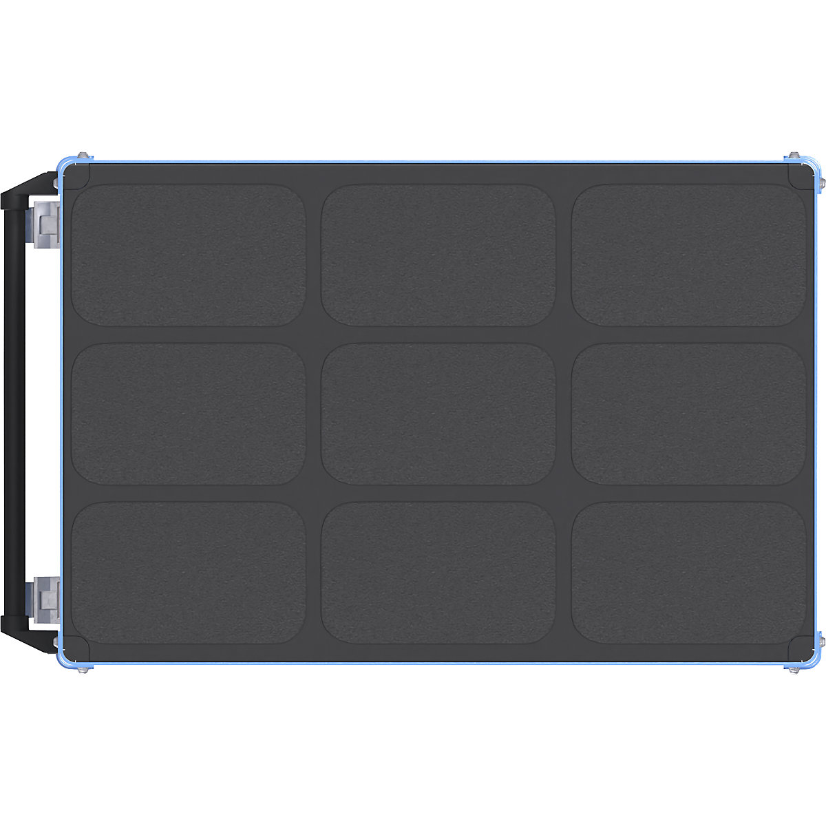 Etagewagen CustomLine, 4 zijden open – eurokraft pro (Productafbeelding 12)-11