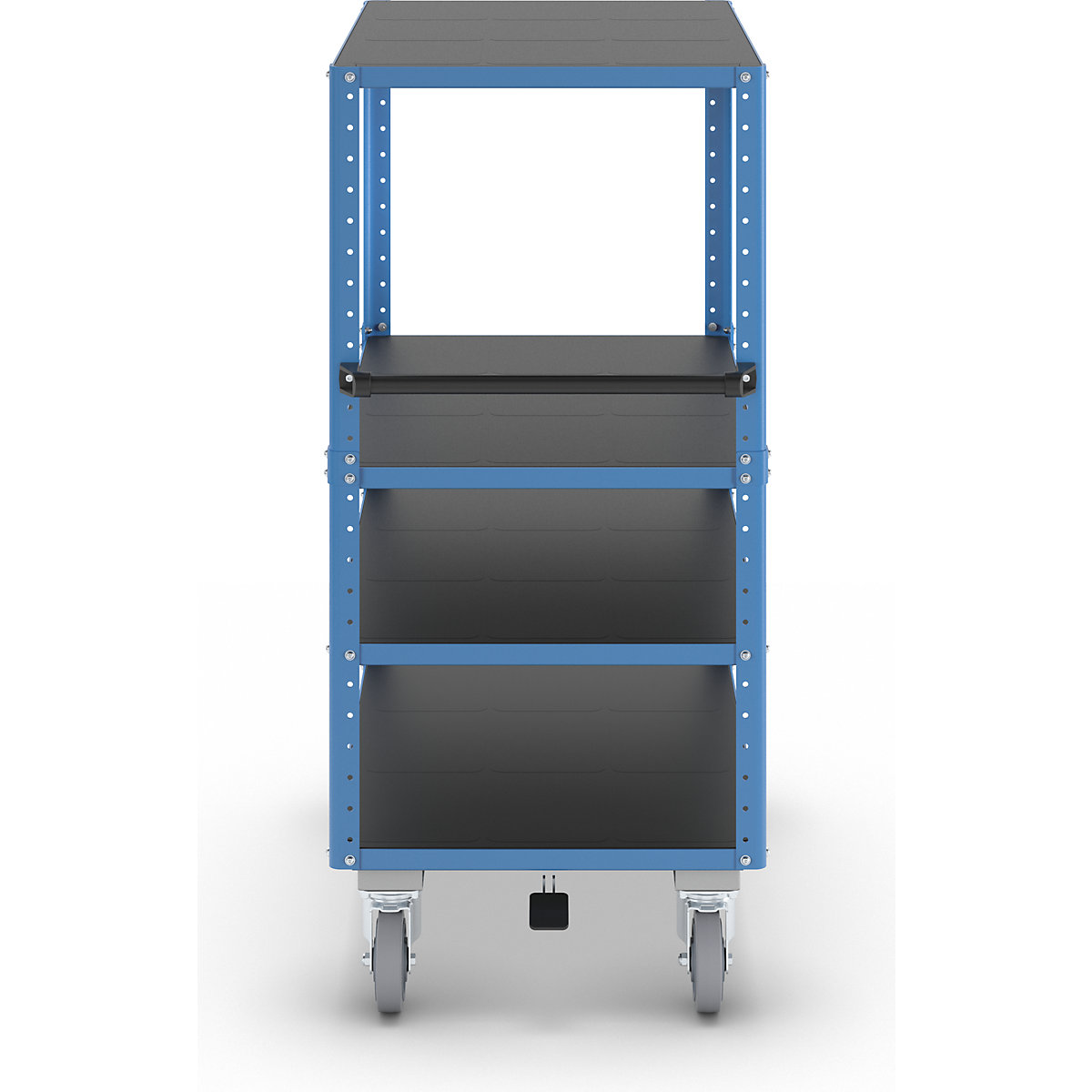 Etagewagen CustomLine, 4 zijden open – eurokraft pro (Productafbeelding 9)-8