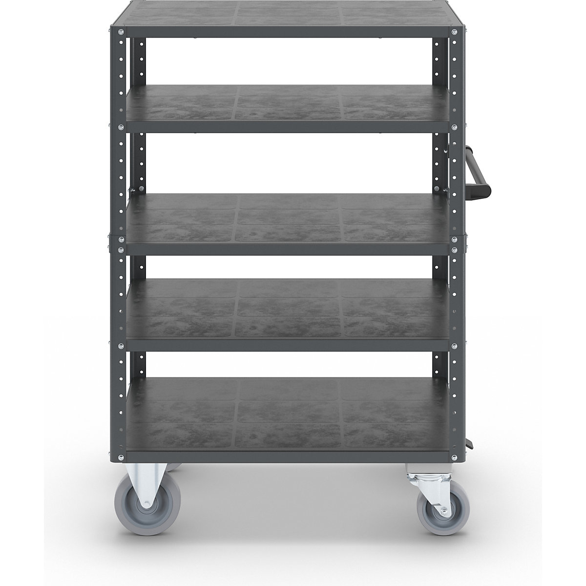 Etagewagen CustomLine, 4 zijden open – eurokraft pro (Productafbeelding 15)-14