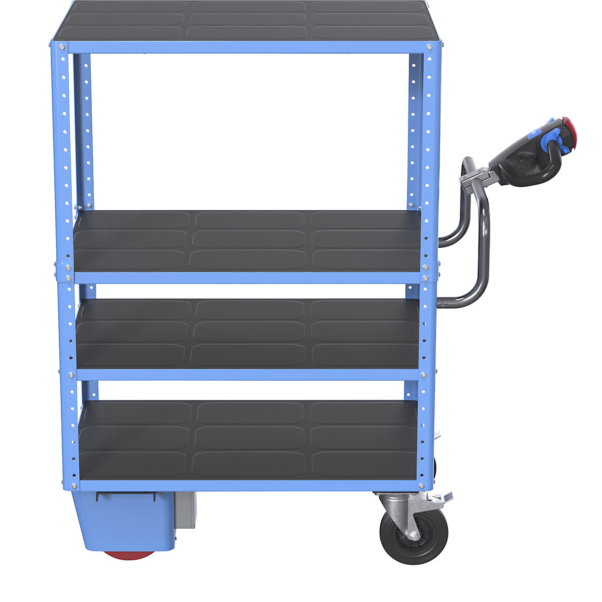 Etagewagen CustomLine met elektrische aandrijving – eurokraft pro (Productafbeelding 11)-10