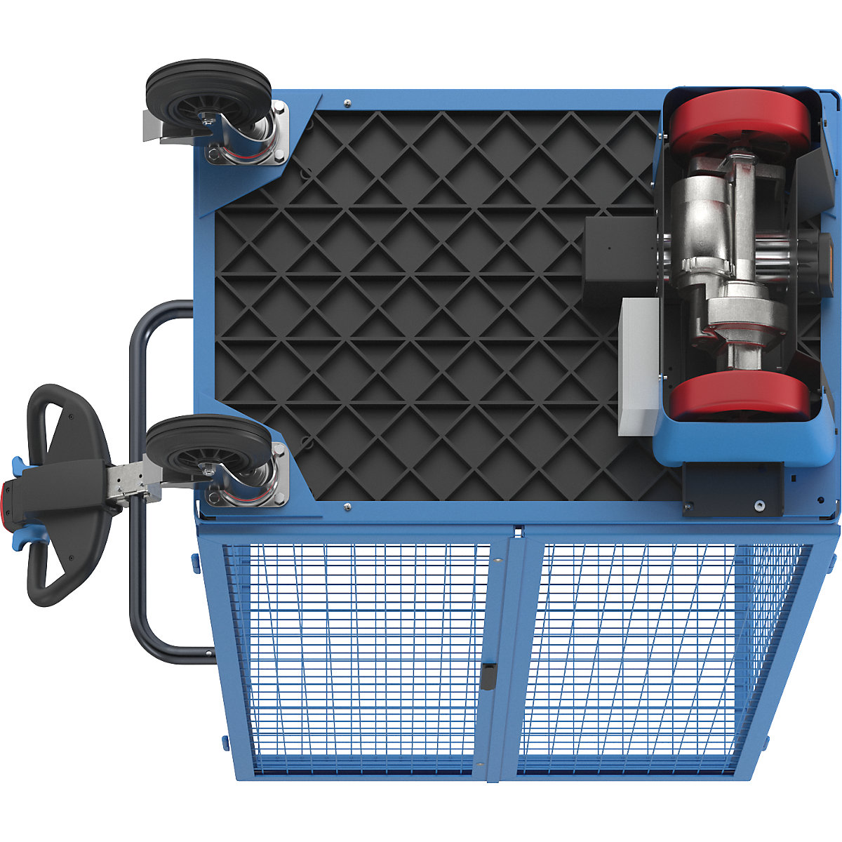 Etagewagen met elektrische aandrijving – eurokraft pro (Productafbeelding 32)-31