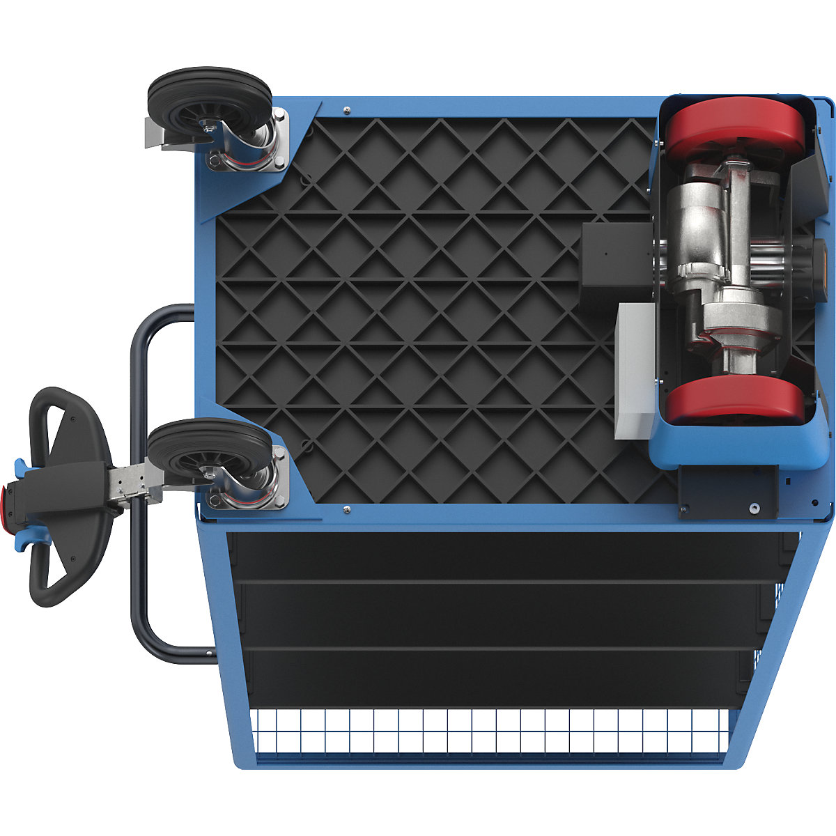 Etagewagen met elektrische aandrijving – eurokraft pro (Productafbeelding 23)-22
