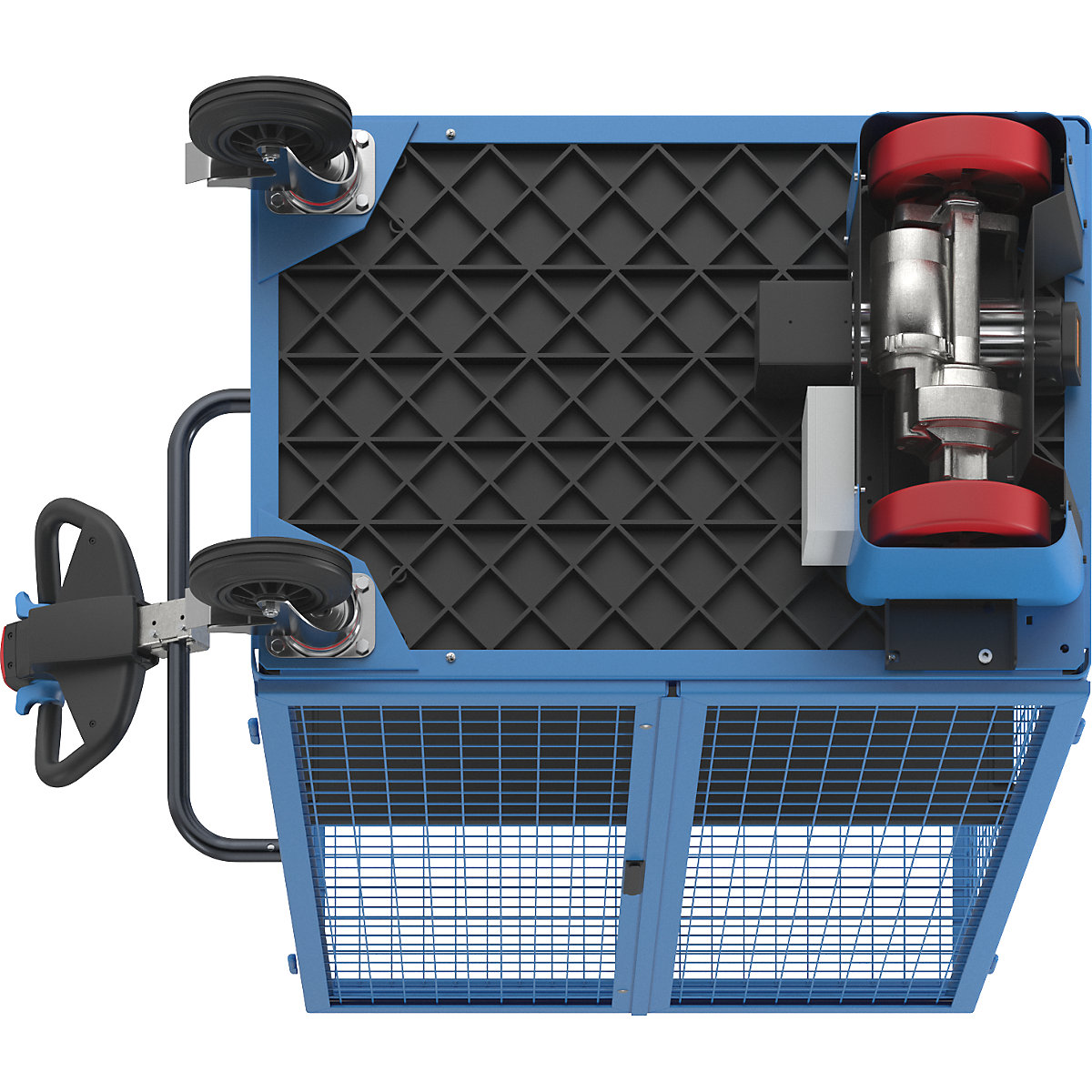 Etagewagen met elektrische aandrijving – eurokraft pro (Productafbeelding 11)-10
