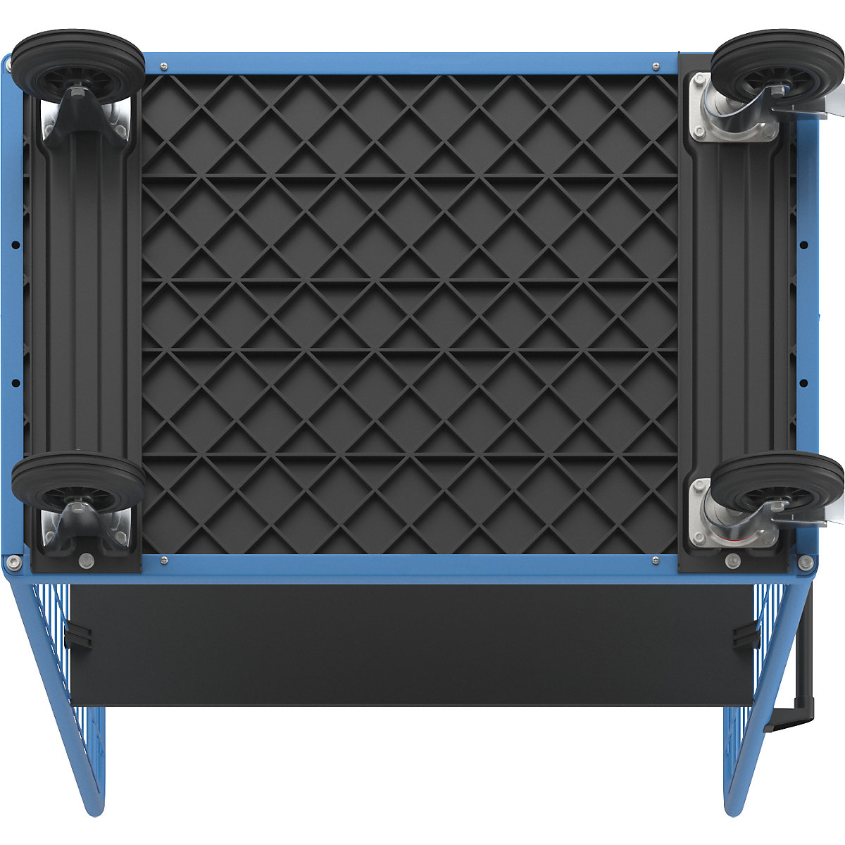 Etagewagen met zijwanden van draadgaas – eurokraft pro (Productafbeelding 19)-18