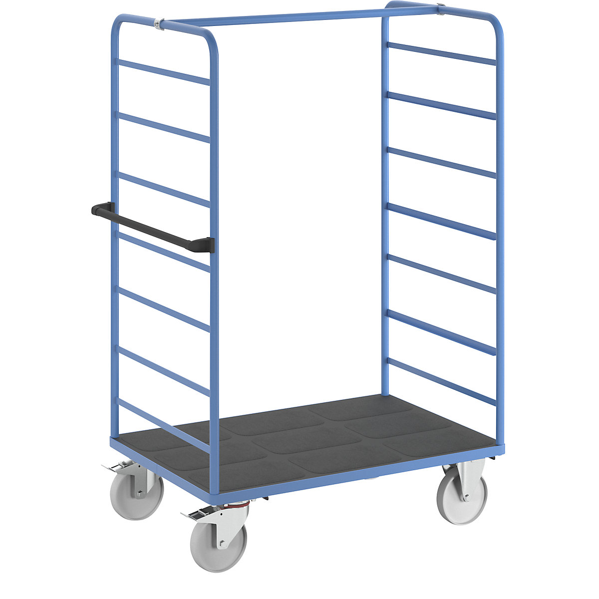 Etagewagen – eurokraft pro, 2 zijwanden, laadvlak 1175 x 800 mm, polyamide-3
