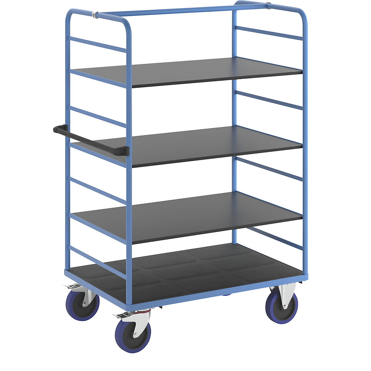 Etagewagen – eurokraft pro, met 2 zijwanden, undefined-11