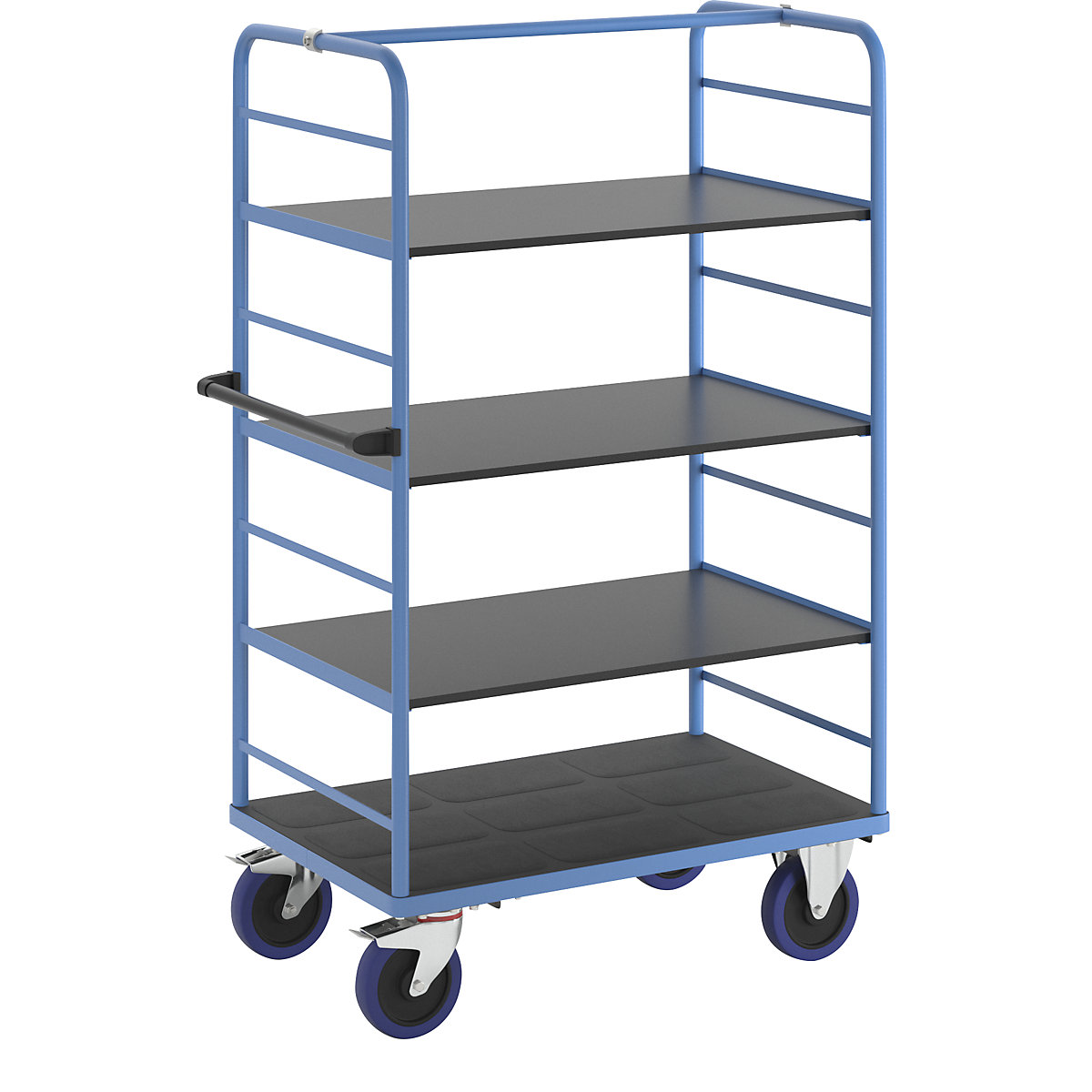 Etagewagen – eurokraft pro, met 2 zijwanden, undefined-9