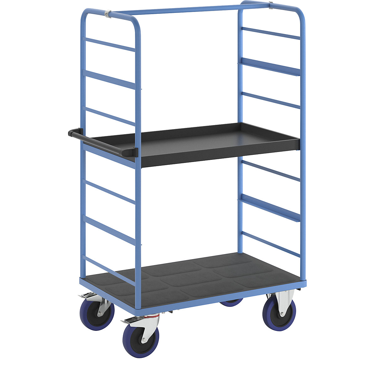 Etagewagen – eurokraft pro, met 2 zijwanden, undefined-13