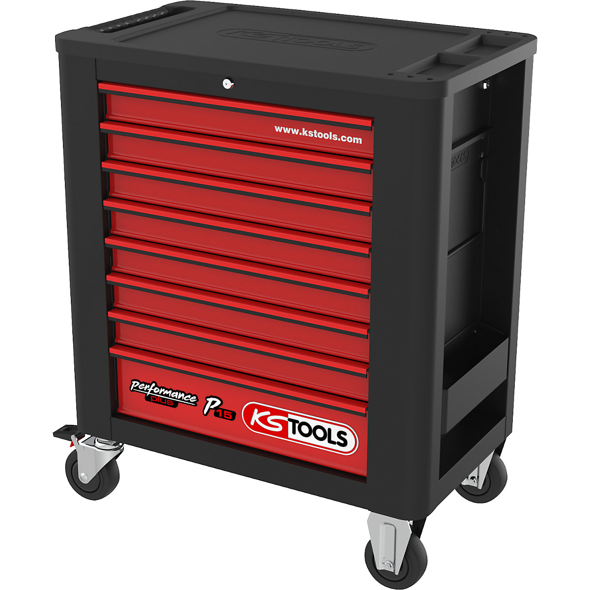 Werkplaatswagen PERFORMANCE PLUS met gereedschap – KS Tools (Productafbeelding 3)-2