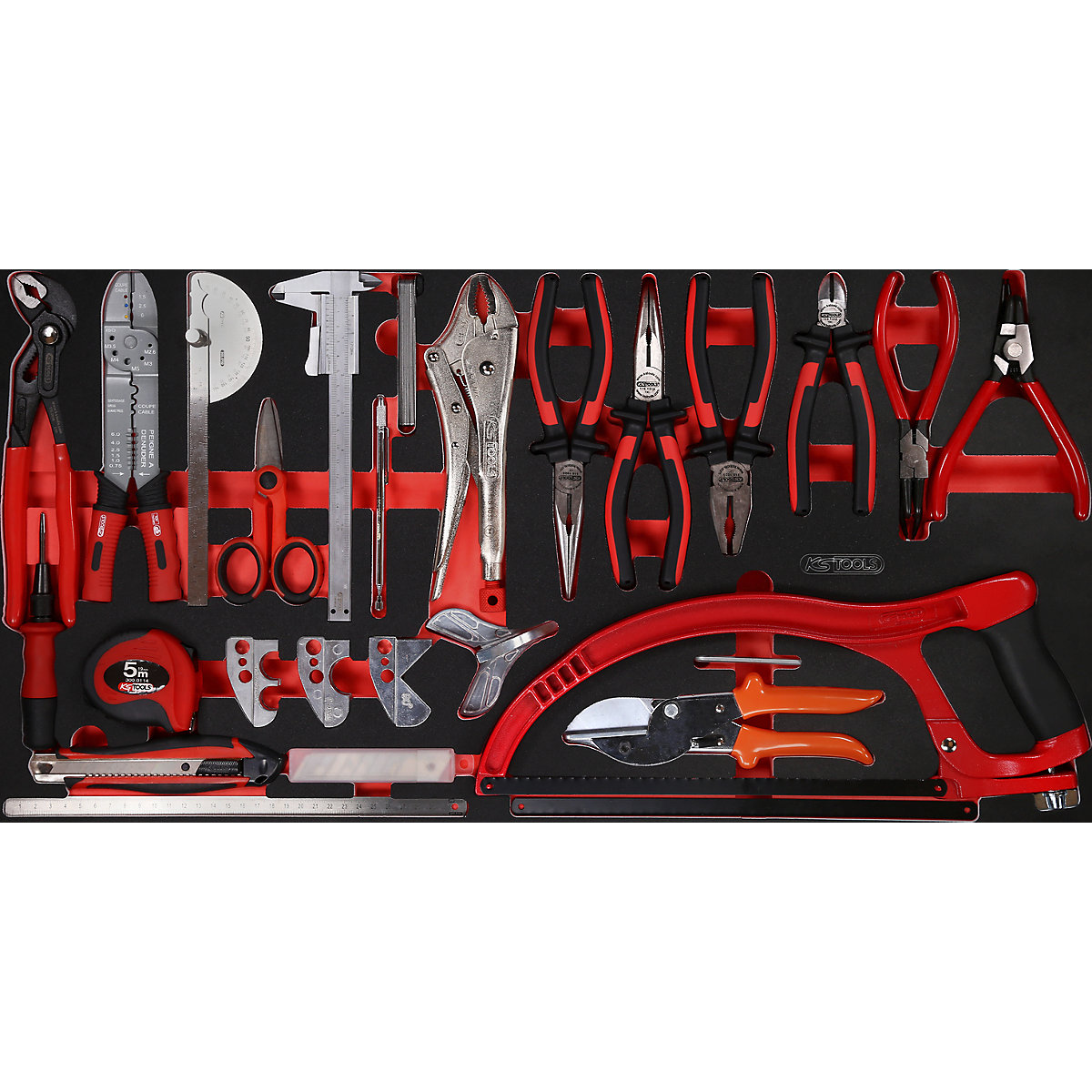 Werkplaatswagen PERFORMANCE PLUS met gereedschap – KS Tools (Productafbeelding 4)-3