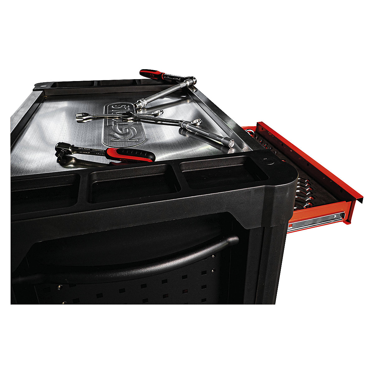 Werkplaatswagen PERFORMANCE PLUS met gereedschap – KS Tools (Productafbeelding 6)-5