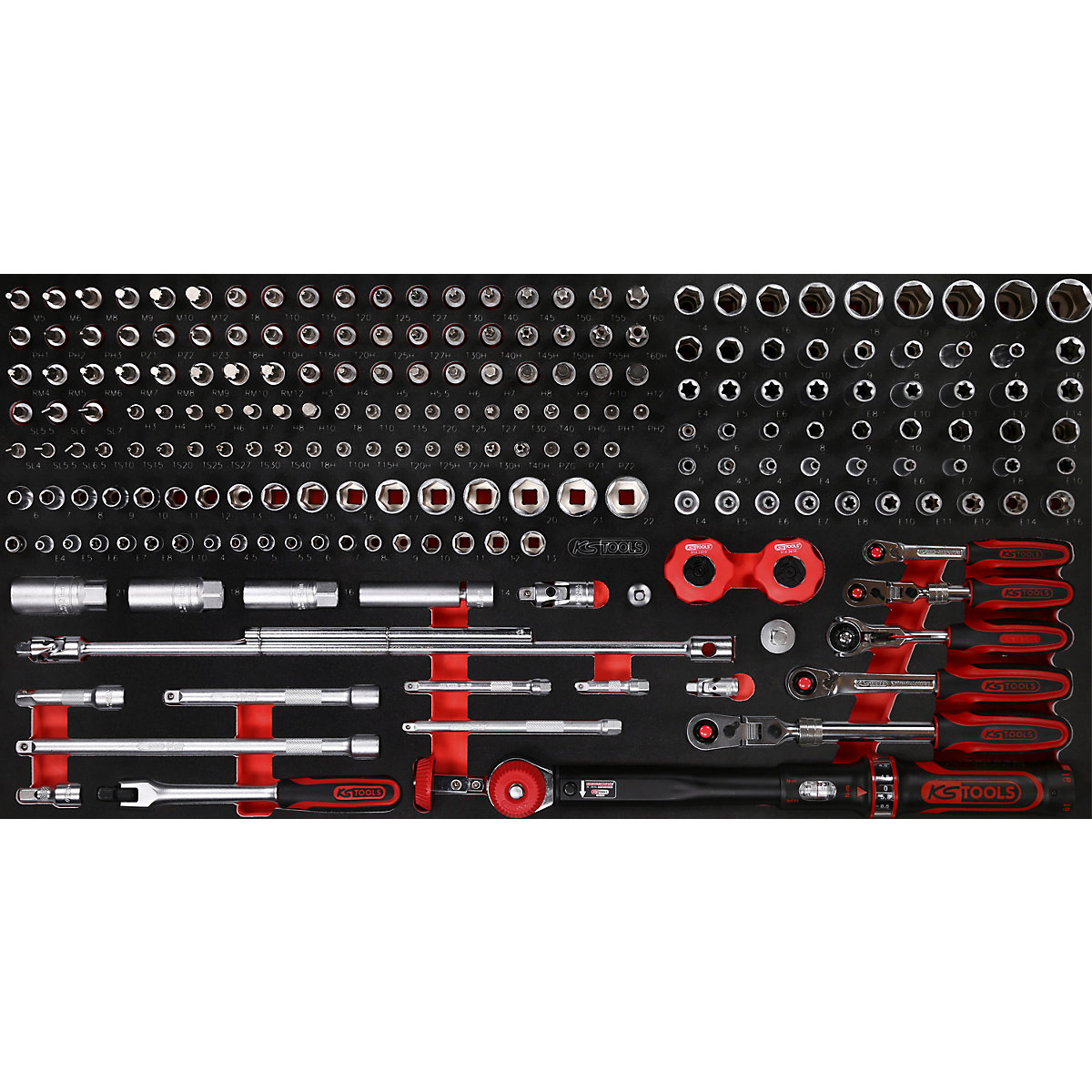 Werkplaatswagen PERFORMANCE PLUS met gereedschap – KS Tools (Productafbeelding 9)-8
