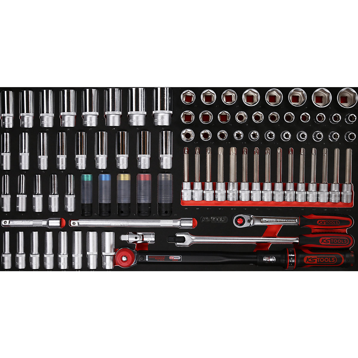 Werkplaatswagen PERFORMANCE PLUS met gereedschap – KS Tools (Productafbeelding 10)-9