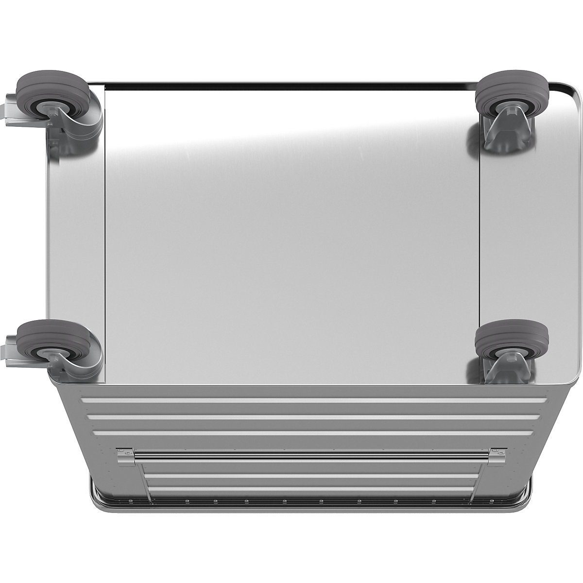 Kastwagen van aluminium, neerklapbare zijwand – Gmöhling (Productafbeelding 5)-4
