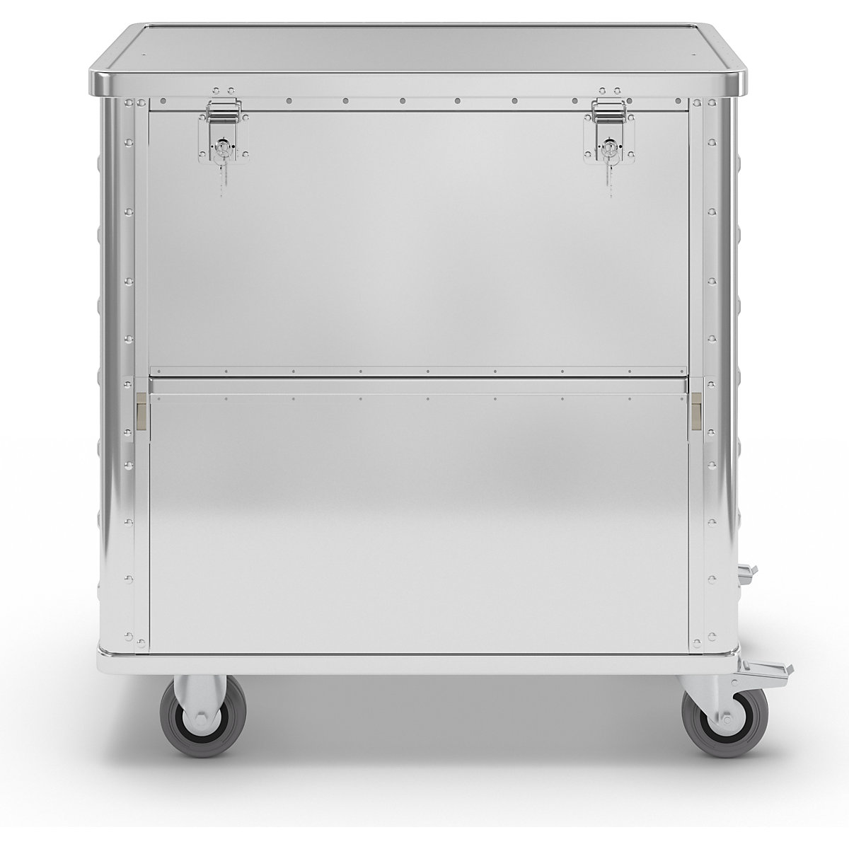 Kastwagen van aluminium, neerklapbare zijwand – Gmöhling (Productafbeelding 2)-1
