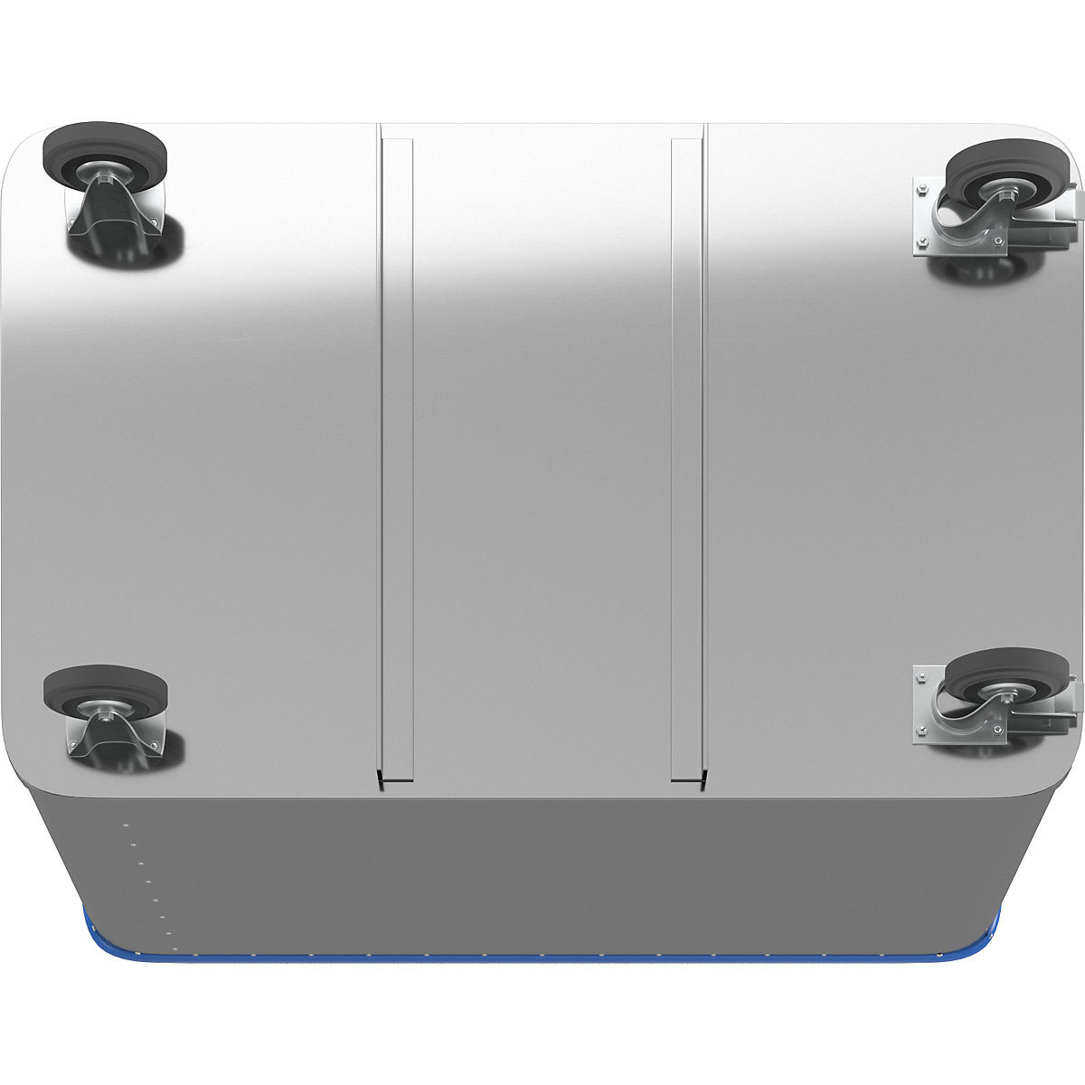 Verende bodemwagen van aluminium – Gmöhling (Productafbeelding 6)-5