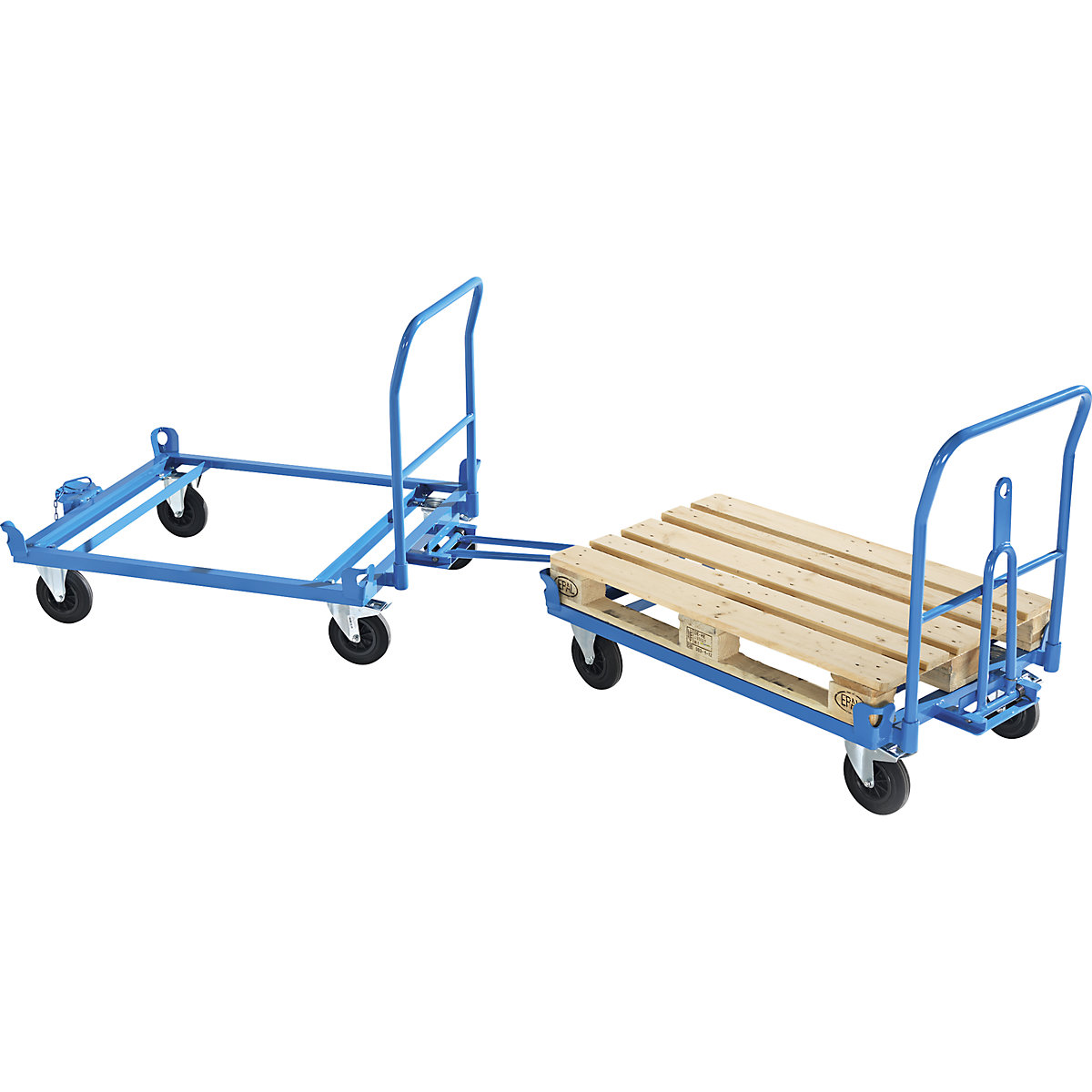 Onderwagen met trekdissel en koppeling – eurokraft pro (Productafbeelding 9)-8
