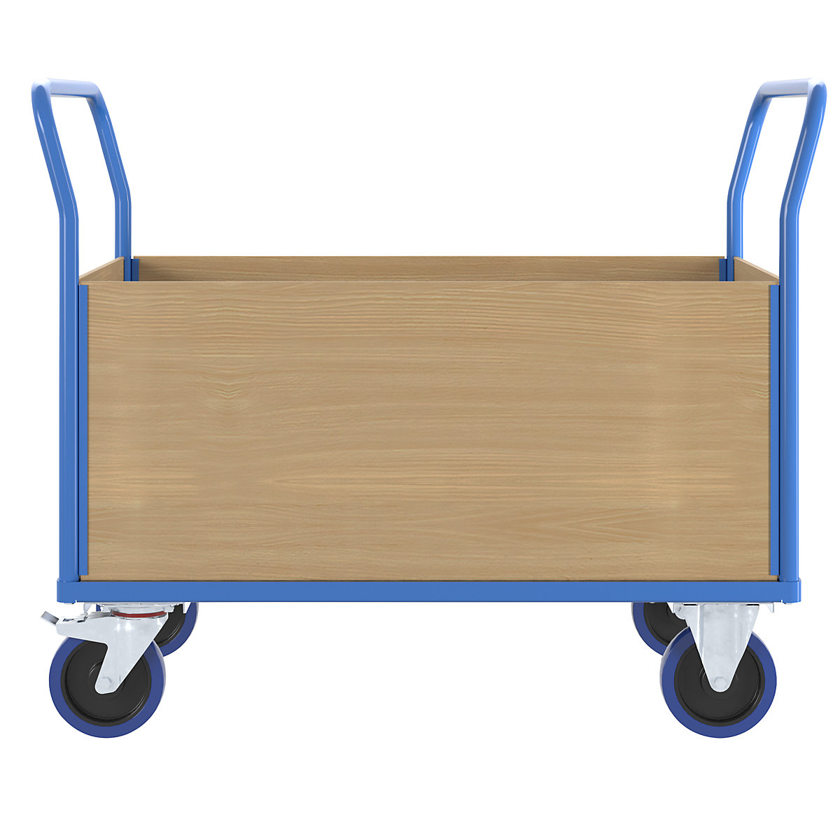 Platformwagen met houten wanden – eurokraft pro (Productafbeelding 26)-25