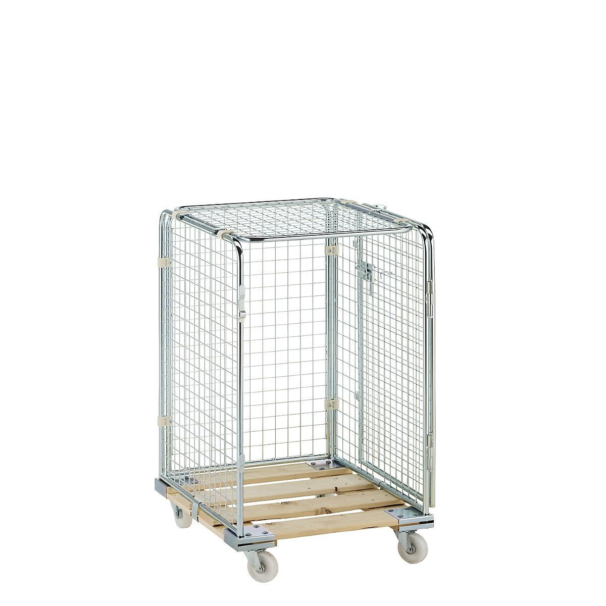 Antidiefstalcontainer met houten laadbord (Productafbeelding 2)-1