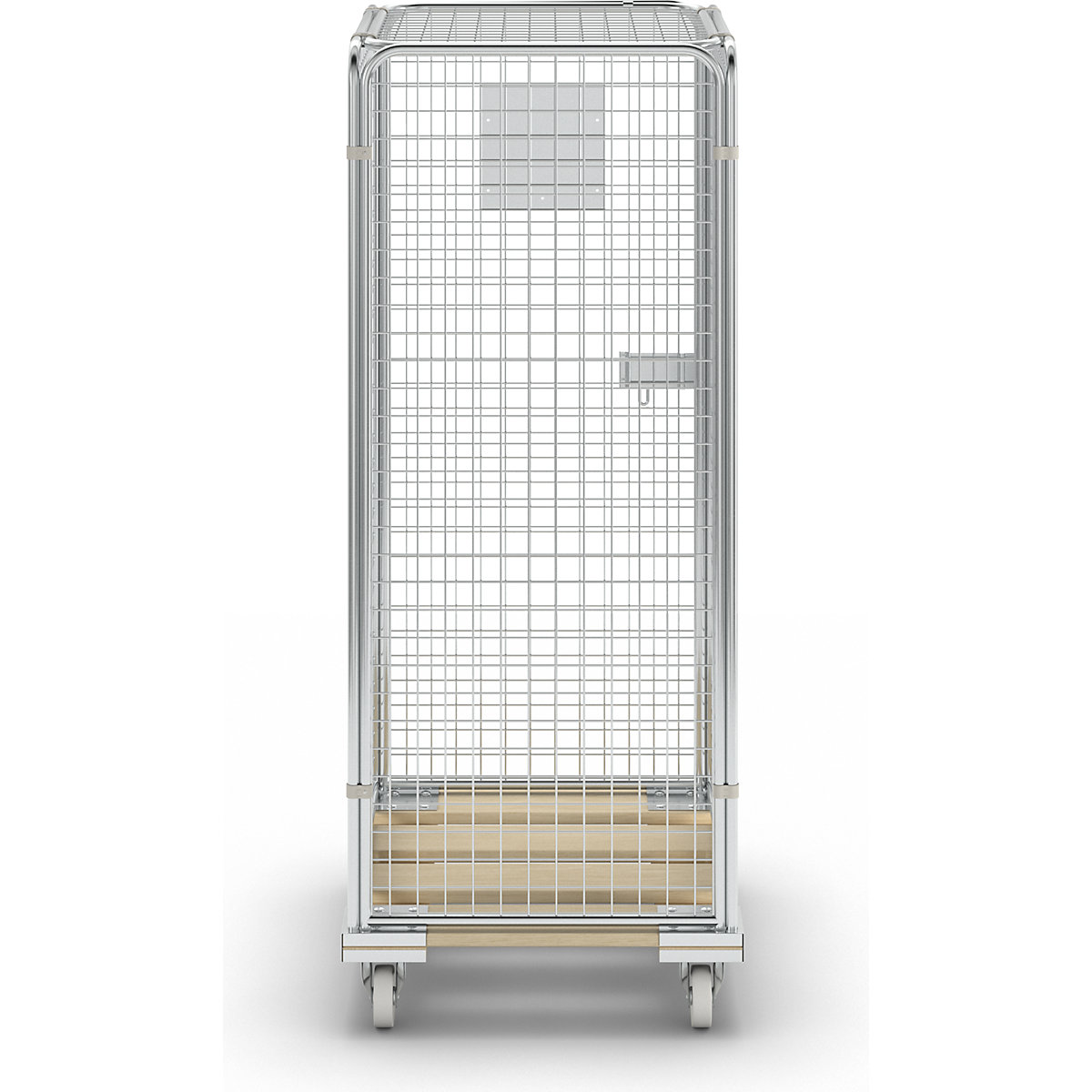 Antidiefstalcontainer met houten laadbord (Productafbeelding 3)-2