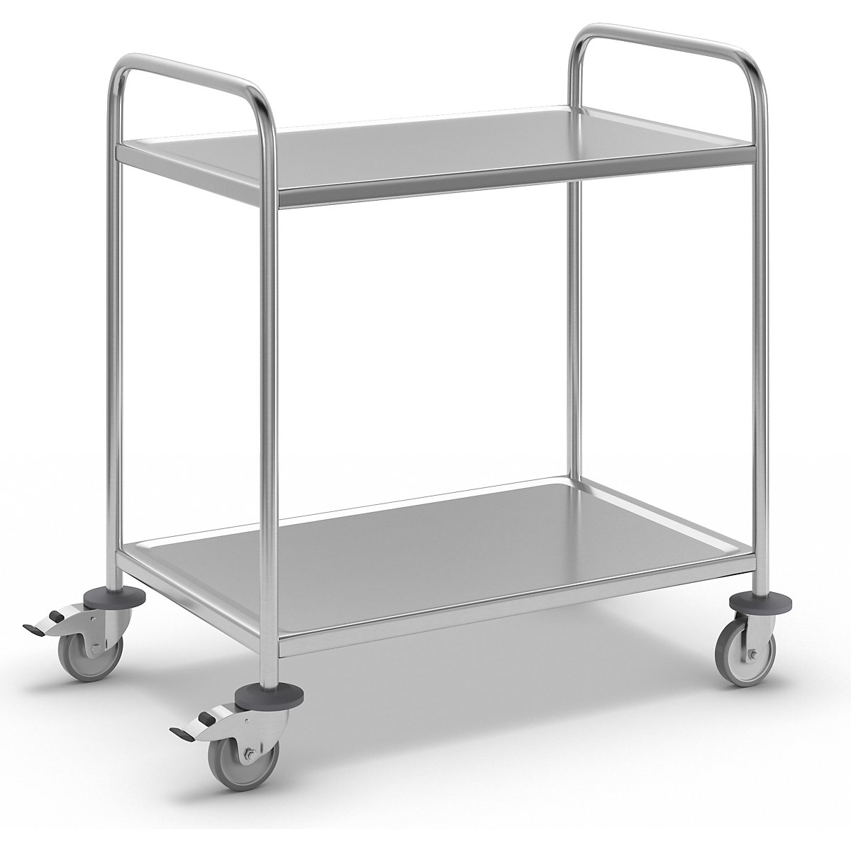 Roestvast staal serveerwagen – Kongamek