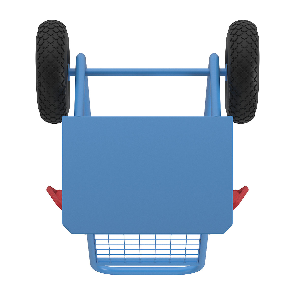Steekwagen met achterwand van draadgaas – eurokraft pro (Productafbeelding 21)-20