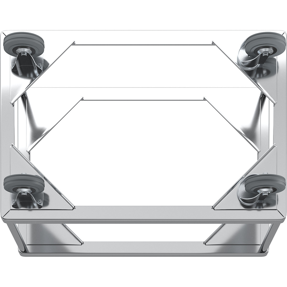 Aluminium onderwagen, laadhoogte 440 mm – Gmöhling (Productafbeelding 2)-1