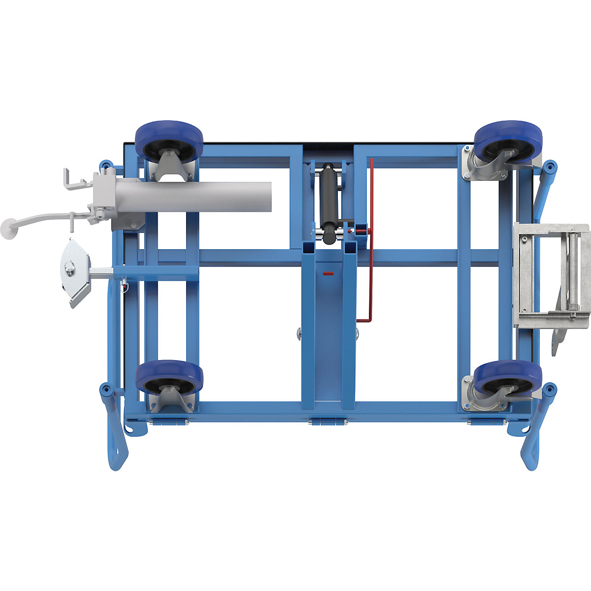 Onderwagen kantelbaar, 1000 kg laadvermogen – eurokraft pro (Productafbeelding 6)-5
